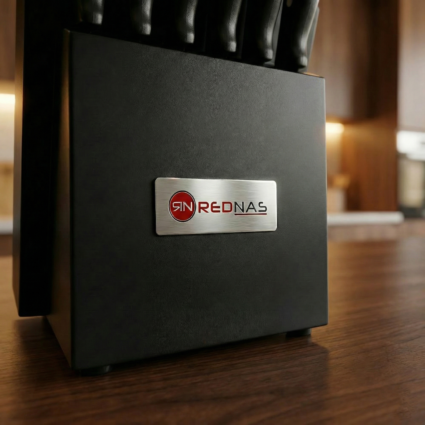 Rednas 14-delige Zwart Messenblok