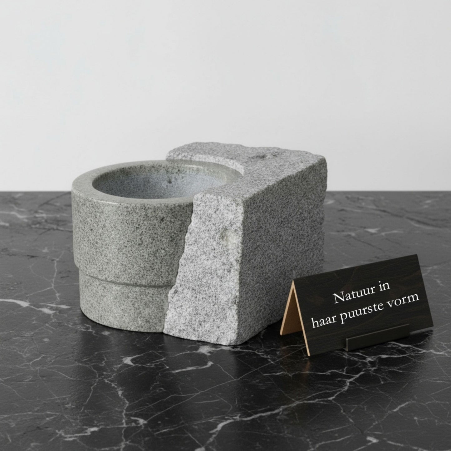 Rednas vijzel en stamper incl. beschermmat