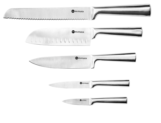 Rednas RVS Messenset 5pcs