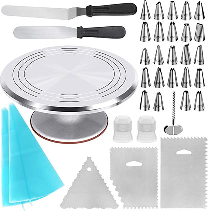 Rednas Taartplateau met Taartdecoratie Set 35 pcs