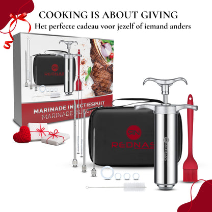 Rednas Marinade Injectiespuit incl. tas