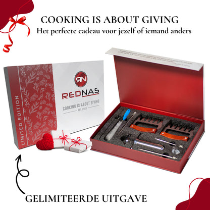 Rednas Marinade Injectiespuit met Vleesklauwen