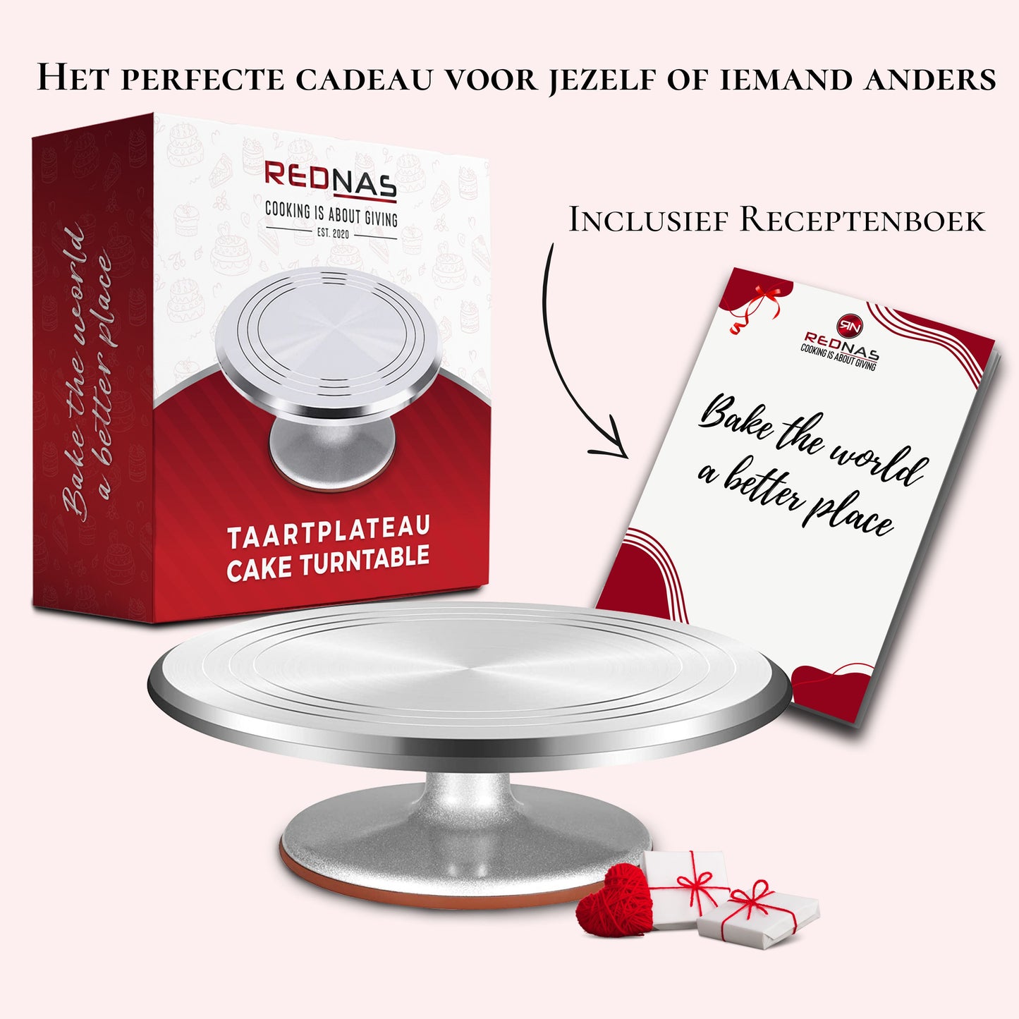 Rednas Draaibaar Taartplateau