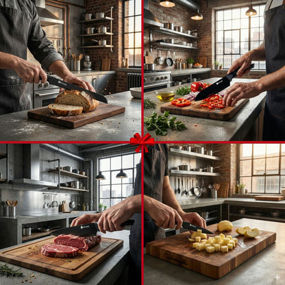 Rednas 14-delige Zwart Messenblok