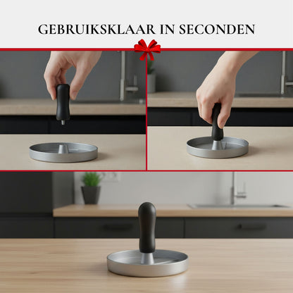 Hamburgerpers-set incl. geschenkverpakking