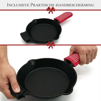 Rednas Gietijzeren Koekenpan Set 3-delig 16cm, 22cm en 28cm