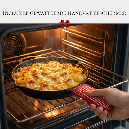 Rednas Gietijzeren Koekenpan Set 3-delig 16cm, 22cm en 28cm