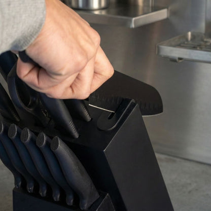 Rednas 14-delige Zwart Messenblok