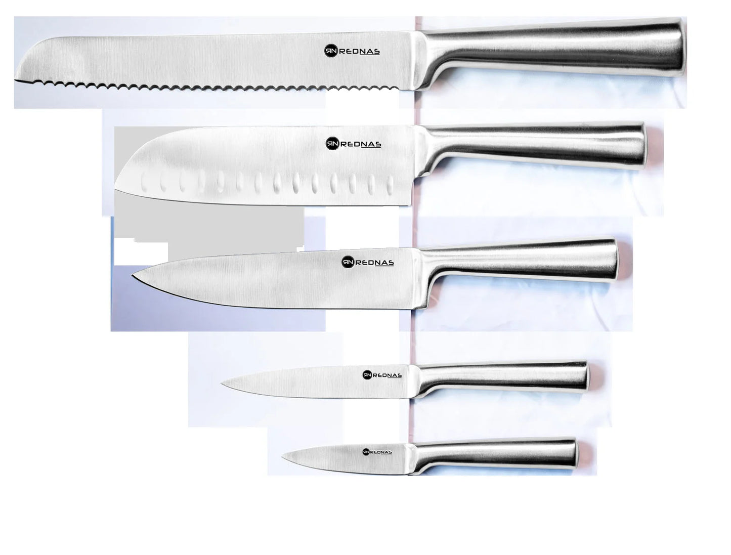 Rednas RVS messenset 5-delig — productfoto 6