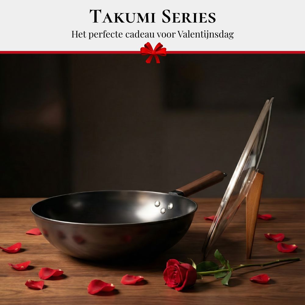 Rednas Takumi Series Wokpan met Deksel