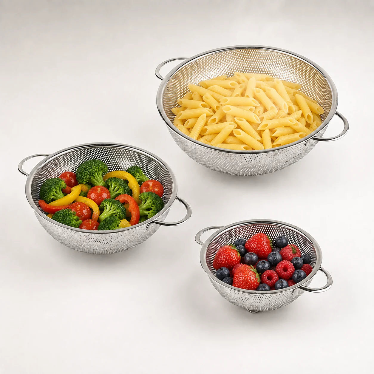 Rednas vergiet set 3-delig RVS — productfoto 3