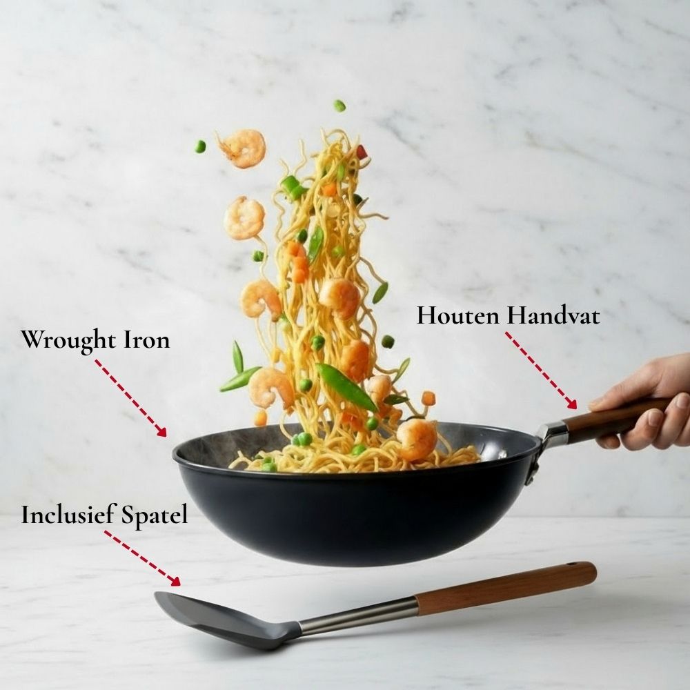 Rednas Takumi Series Wokpan met Deksel