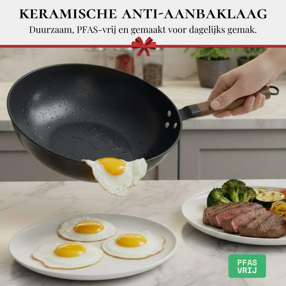 Rednas Takumi Series Wokpan met Deksel