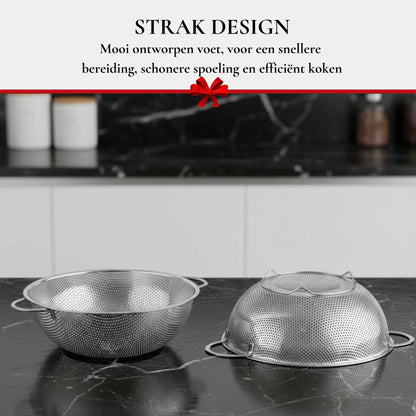 Rednas Vergiet Set 3-delig RVS